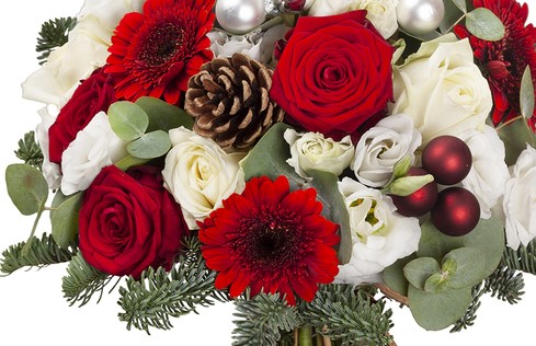 Bouquet surprise Noël - Au cœur d'une fleur à Loudun