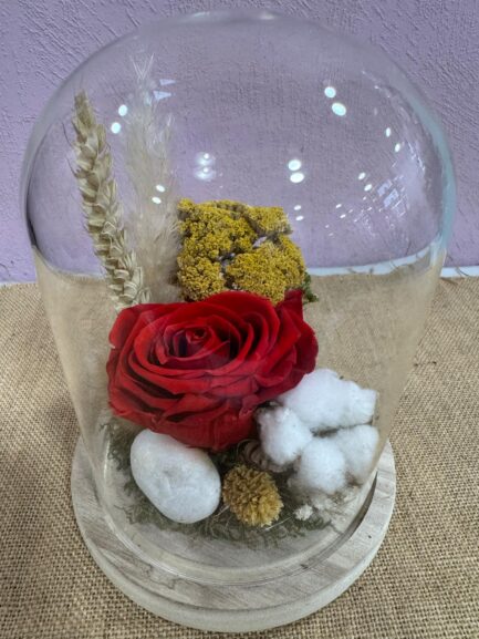 Cloche de fleurs Raffina – Image 2