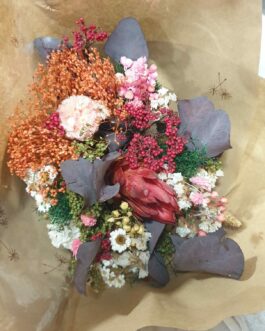 Bouquet de fleurs séchées