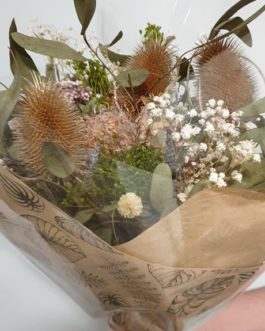 Bouquet fleurs séchées