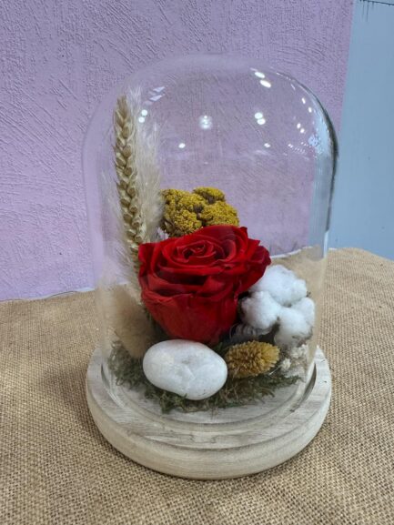 Cloche de fleurs Raffina