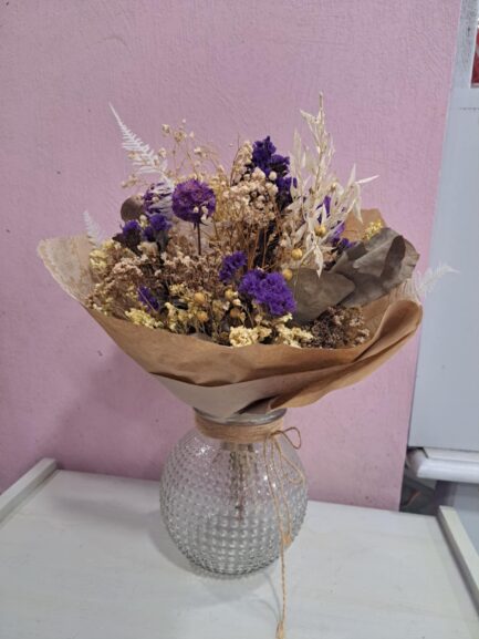 Bouquet de fleurs séchées Espoir