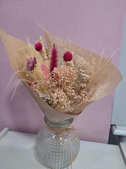 Bouquet de fleurs séchées