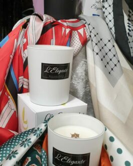 Bougie Foulard La vie est belle