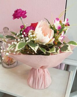 Bouquet artificiel Lotus