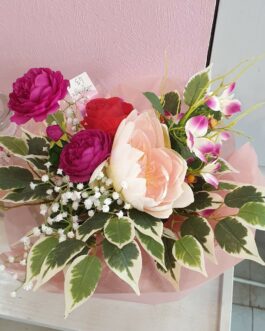 Bouquet artificiel Lotus