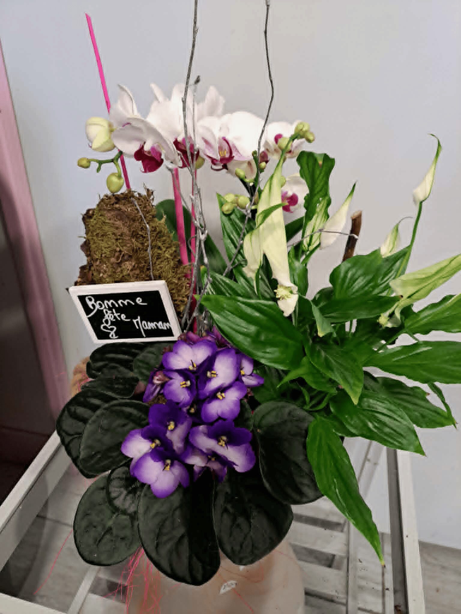 Composition florale ''Bonne fête Maman'' – Image 3