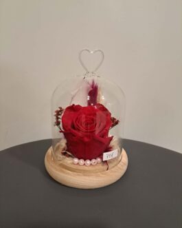 Composition rose éternelle Passion