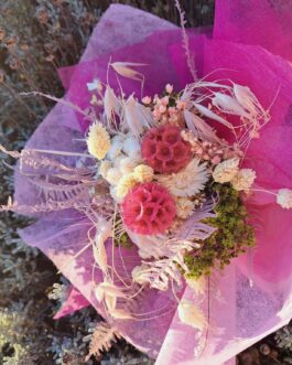 Bouquet de fleurs séchées