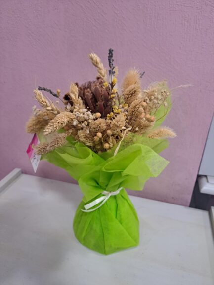 Bouquet de fleurs séchées