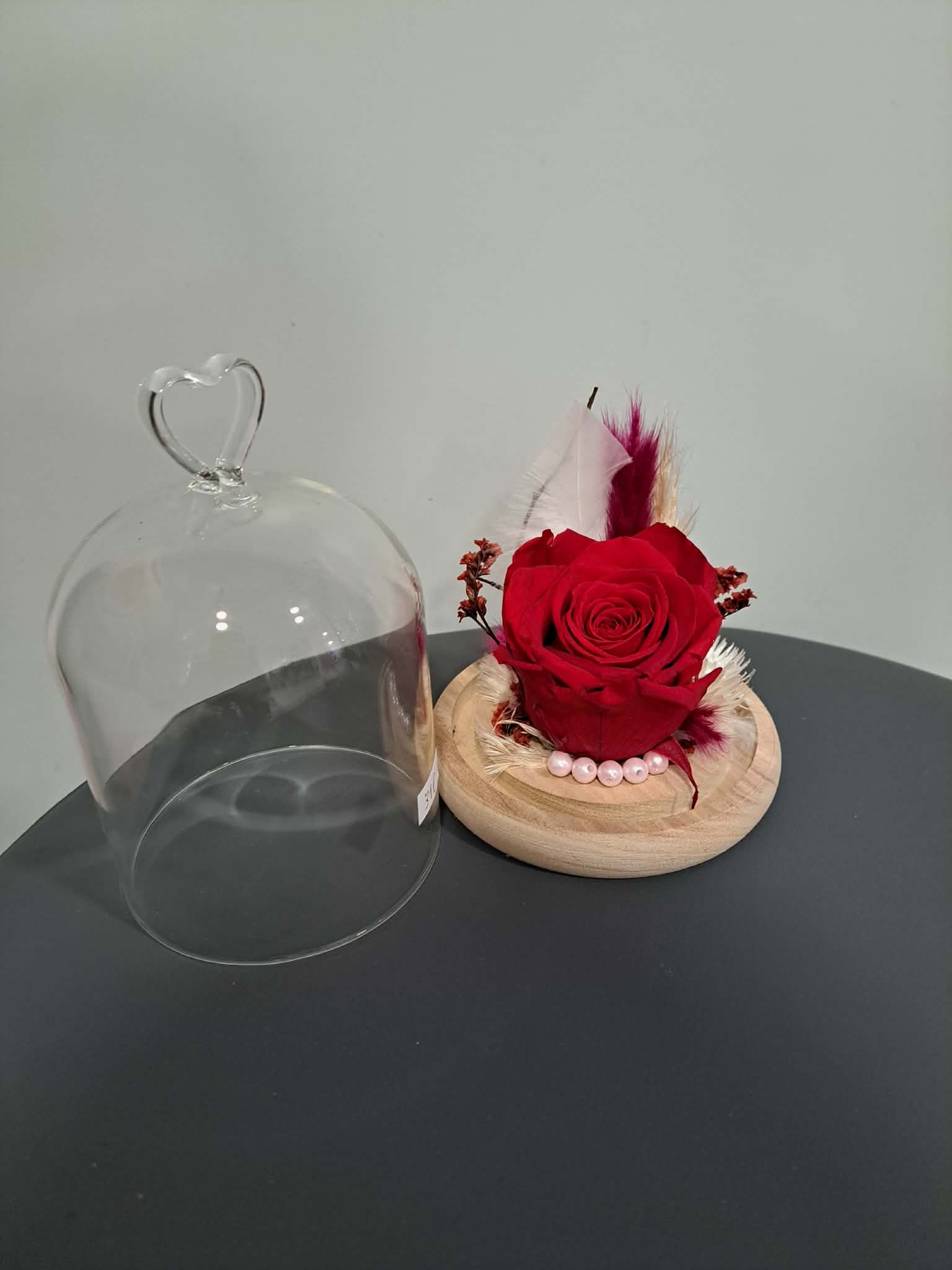 Composition rose éternelle Passion – Image 2