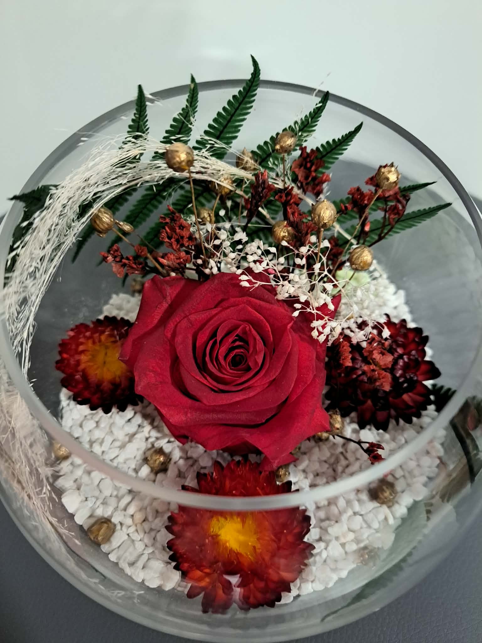 Composition rose éternelle Ombre – Image 2