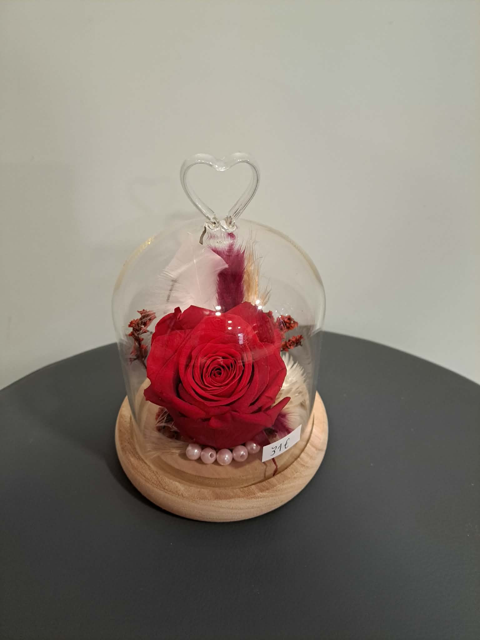 Composition rose éternelle Passion – Image 3