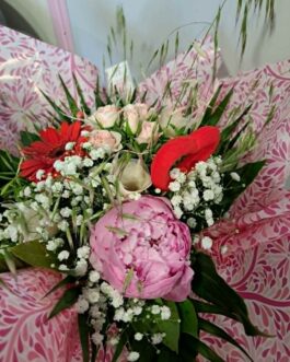Bouquet rond Héléna