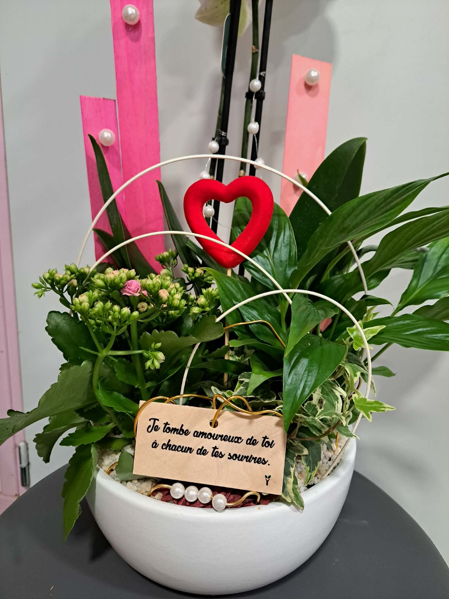 Composition florale ''Je t'aime'' – Image 2