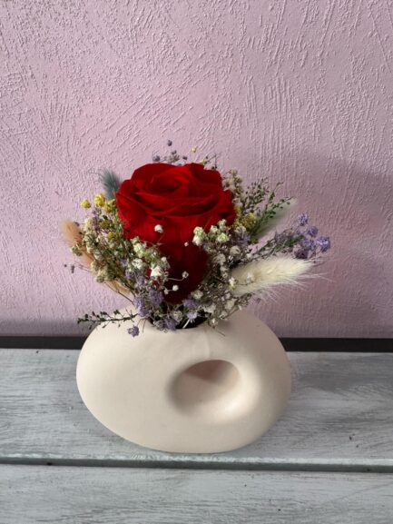 Composition de fleurs séchées – Image 3