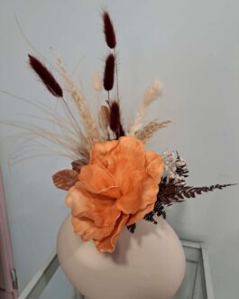 Composition de fleurs séchées Soleil