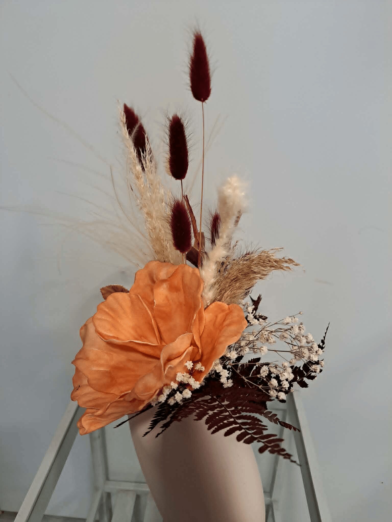 Composition de fleurs séchées Soleil – Image 4
