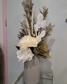Bouquet de fleurs séchées et Evéa Espoir