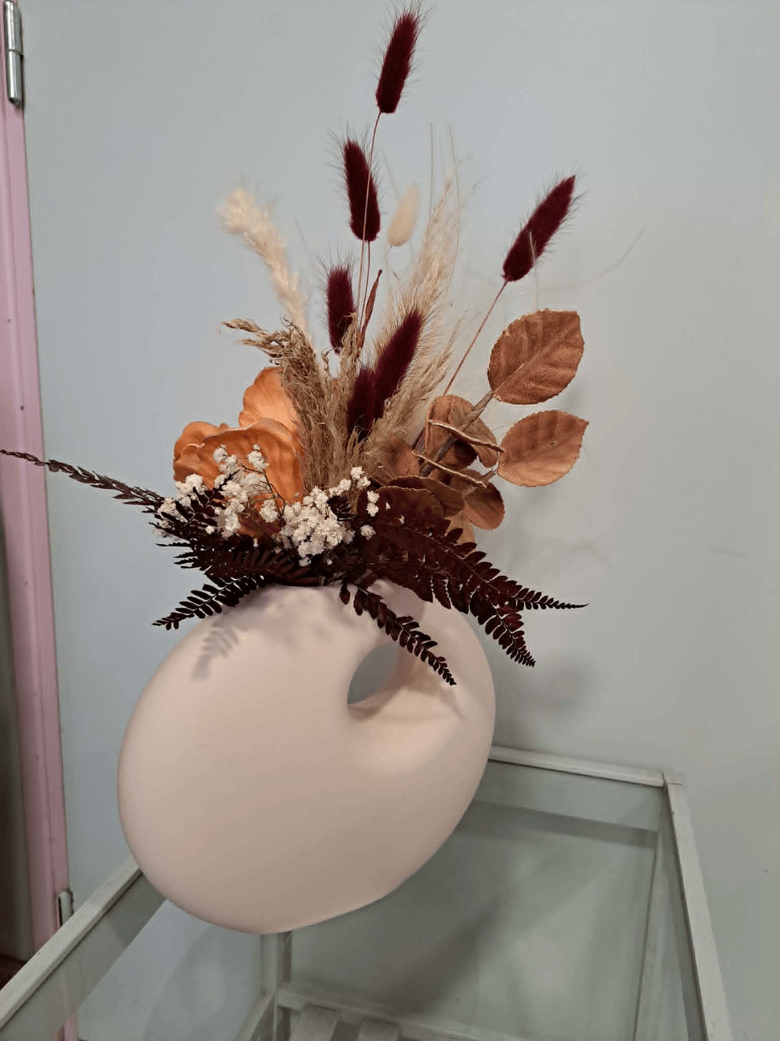 Composition de fleurs séchées Soleil – Image 3