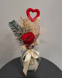 Bouquet de fleurs séchées Lisia