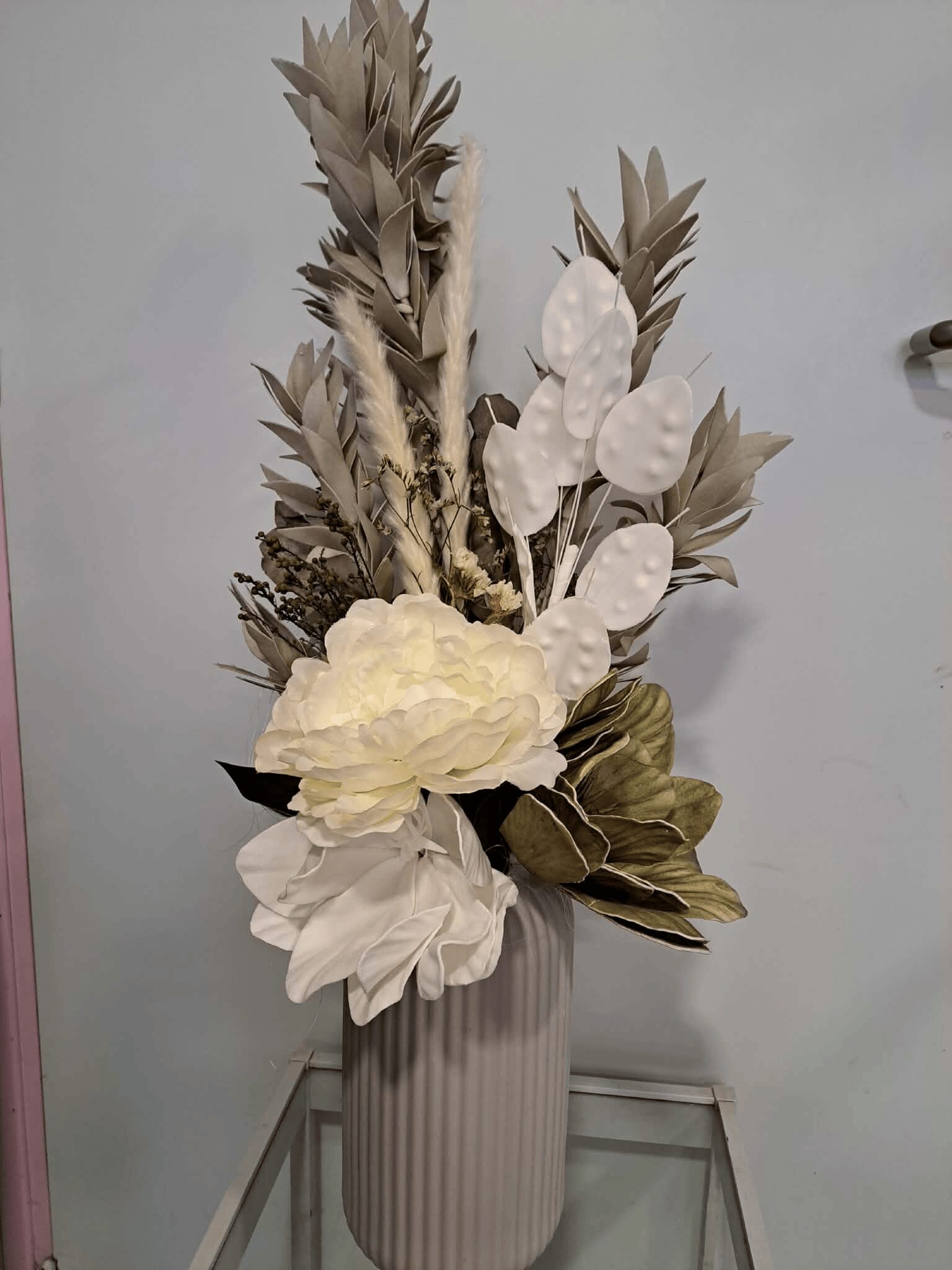 Bouquet de fleurs séchées et Evéa Espoir – Image 2
